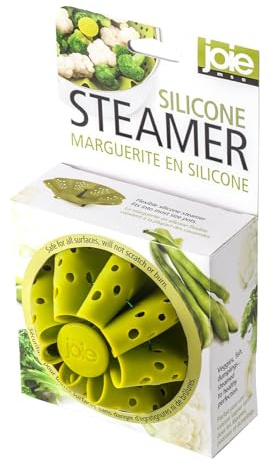 Joie Kitchen Gadgets 29333 Harold Import Co. Silicone Food Steamer, Green