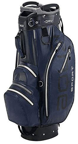 BIG MAX AQUA Sport 2 Golf Cartbag 2018 - 100% Wasserdicht (Navy/Black/Silver)
