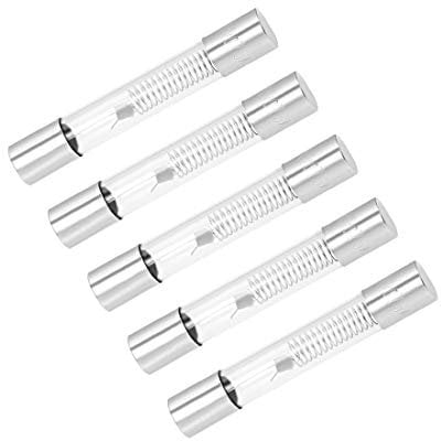 sourcing map Microwave Oven Cartridge Fuses 0.75A DC 5000V 6x40mm Slow Blow Glass 5pcs