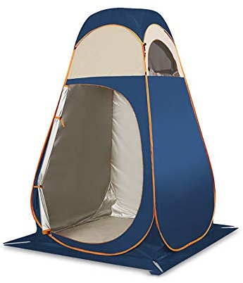 Umkleidezelt, Pop Up Duschzelt, Toilettenzel,Automatisch Outdoor Tragbar Wurfzelt,Wasserbeständig Stehzelt Campingzelt UV Schutz Sonnenschutz Mobile Toilette belüftet und haltbar