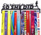 Medaillen Aufhänger Running Wand für Laufen Halter Display Rack, Schwarz Super Hart Stahl Metall,Wandmontage Medaillenhalter - She Believe She Could,So She Did- Laufsport Tolles Geschenk für Läuferin