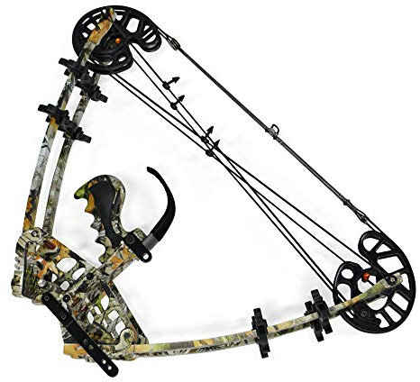 AMEYXGS Hunting Bogenschieen Dual Purpose Compoundbogen 50lbs Stahlkugel Bogen Suitable for Outdoor Sports Alloy Version Double Pulley Compound Steel Ball Bow