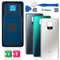 Eonpam Scocca Vetro Posteriore Sostituzione per Xiaomi Redmi Note 9 PRO Originale Back Cover Coperchio Copribatteria+Kit di Riparazione(Bianco)