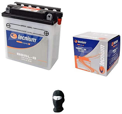 Compatible avec Yamaha XT (2KF) 600 1987 A 1989 Batterie TECNIUM YB5L-B 12V 5AH Batteries 5 AMPÈRES 12 Volts PRÊT pour Usage SPÉCIFIQUE Moto Scooter 120X60X130MM