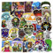 100 Stück The Legend of Zelda Aufkleber für Kinder Jungen Teenager Vinyl Gaming Aufkleber für Laptop Wasserflaschen Hydroflask Skateboard Fahrrad Schutzhelm Sammelalbum Schlafzimmerwand