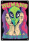 ERMUHEY Humans Aren't Real Alien Outer Space Schild Metall-Blechschild, Alien-Poster für Zuhause, Büro, Restaurants, Schlafzimmer, Cafés, Bars, Pub, Männerhöhle, Wanddekoration, Schild, 30,5 x 20,3 cm