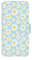 32nd Floral Series 3.0 - Design PU Leather Book Wallet Case Cover for Samsung Galaxy S23 Ultra, Flip Case With RFID Blocking Card Slots, Magnetic Closure and Built In Stand - Blue Daisy