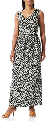 Vero Moda Vmeasy SL Tank Maxi Dress R1 WVN GA Robe, Reseda/AOP:din, M Femme