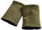 Britta Meier Pulswärmer (Armstulpen), aus Rippen-Jersey und Baumwollfleece, Nähwerkstatt Marke (Oliv-Grün)