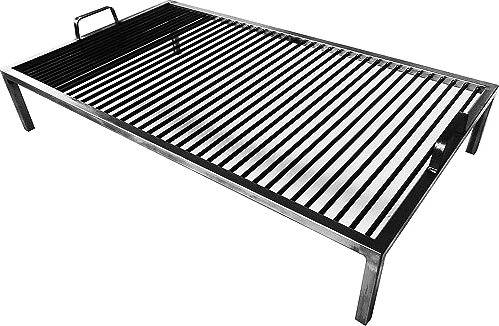 Parrilla Argentina de Lujo - Parrilla de Hierro Argentina - BBQ Parrilla Asado - Sor pampa grill (81,3 x 50,8 cm)