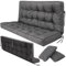 Sitzkissen Bankkissen Bankauflage für Gartenbank 140cm x 105cm x 8cm Schaukelkissen Palettenkissen Outdoor Wasserdicht Bodenkissen für Hollywoodschaukel Outdoor und Indoor Sitzauflagen Gartenmöbel