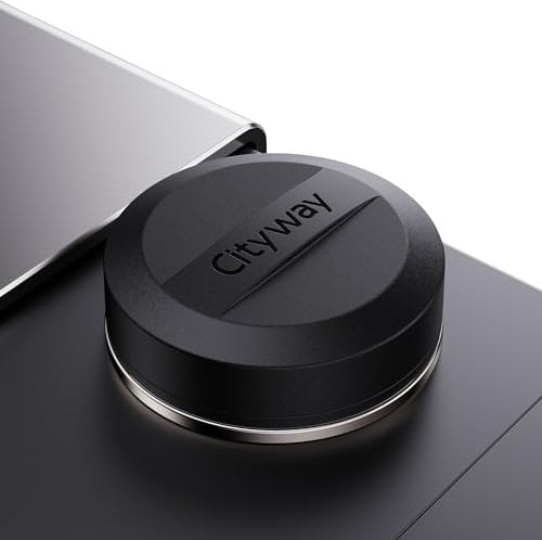 Ultra Strong Magnetic AirTag Holder, Waterproof AirTag Case, Strong Neodymium Magnet, Suitable for Any Flat Steel/Iron Surface (1 Pack)