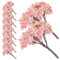 10 Pcs Arbres De Fleurs De Cerisier Artificiels Branches De Fleurs De Cerisier Arbre De Artificiel Mini Arbres De Fleurs De Cerisier Tiges Fausses Plantes pour Pot Micro