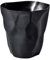 Fenteer Papelera de Basura Minimalista Y Duradera, Cubo de Basura Sin Tapa, Tapa Abierta para Dormitorio, debajo Del Escritorio, Sala de Estar, Baño Interior, negro, tal como se describe