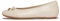 Fitflop Women's DELICATO Bow Soft Leather Ballet Flats, Beige, 8 UK