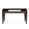 gear4music Wooden Digital Piano Stand Universal Size for All Common Keyboards/Pianos, Walnut