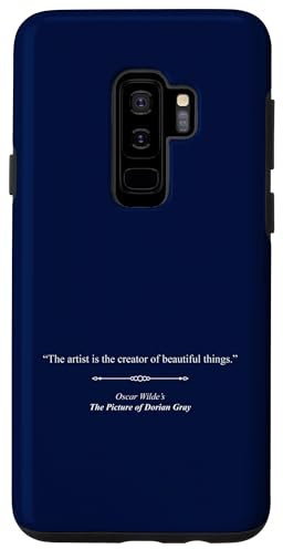 Hülle für Galaxy S9+ Oscar Wilde The Picture Of Dorian Gray Buchzitat