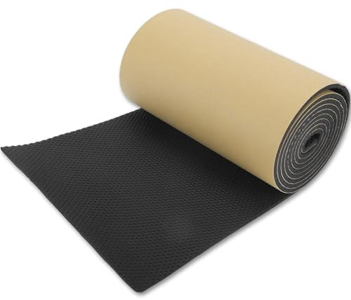 Garage Wall Protector, 4 MM EVA Foam Roll Ultra Thick Self Adhesive Foam Sheets Wall Padding Collision Closed Cell Foam Pad Door Protectors Car Insulation Heat Mat