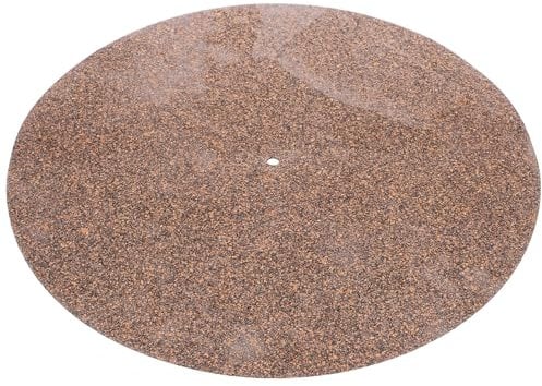 NULYLU Cork Turntable Mat Record Player Accessories Disc Protective Pad Vinyl Player Mat Shocking Cushion Pad