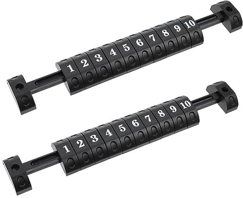 KOMBIUDA 2stücke Tischfußball Scorekeeper Kompakter Und Scoring Gadget Bewertungseinheit Für Standard-fußballtische