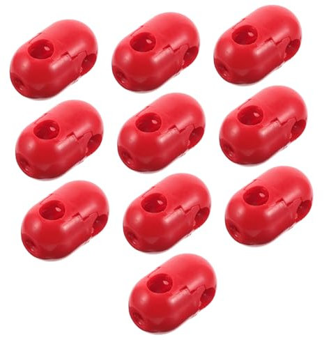 DRESSOOS 10pcs Climbing Net Rope Buckles Plastic Cargo Net Connectors for Boys and Girls Outdoor Playground Accessories