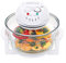 Gecheer Four à Convection Halogène avec Bague d'extension 1400 W 17 L, Four Halogène Multifonction