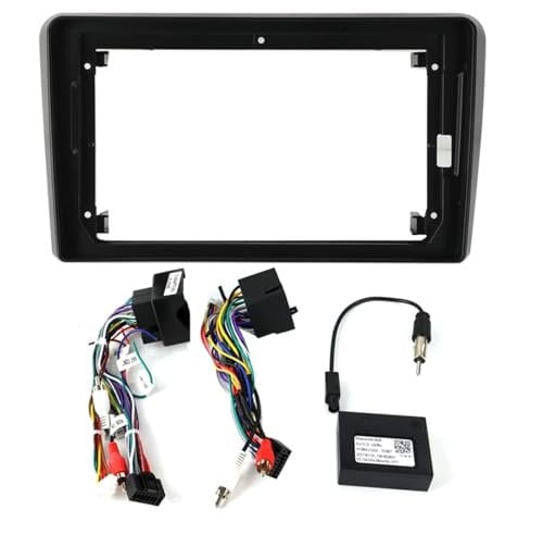 Car Front Side Air Outlet Vent Frame Trim Compatib Car Radio Fascia Adapter Power/Fit For Audi A3 8P 2003-2012 Mounting Framework Android Stereo Player Audio Interior Panel Cable Car Interior Acces