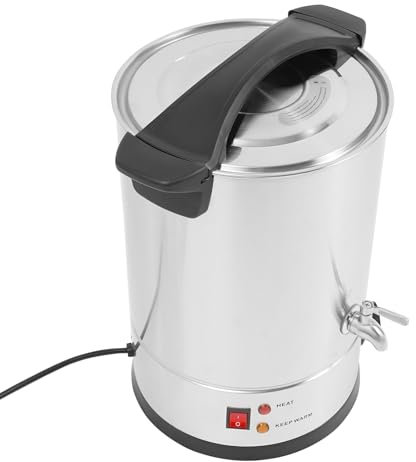 Haoxuesen - Fundador de cera, gran base de cera, kit eléctrico para fundir, olla de cera de bricolaje, fundir una gran variedad, adecuado para regalo velas de fabricación