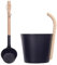 Cubo De Ducha - Cubo De Sauna Y Cucharón | Accesorios De Sauna | 7L Recipiente De Agua De Baño Resistente Al Calor | Accesorio De Spa Para Vapor | Conjunto De Barril De Baño Finlandés Tradition
