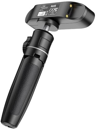 Hamwesh 3D-Scanner, Anti-Shake-genaues Vollfarbscannen mit Integrierter Hochauflösender 2-Megapixel-Kamera für Schwarze Metallobjekte, Autos und Autoteile