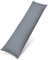 Rohi Bolster Pillow Cases - Soft & Breathable Polycotton Long Pillow Cover - Bolster Pillow Case (5ft (60) Kingsize Bed, Grey)