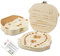 Little Moonshine Original Zahndose Milchzähne inkl. Geschichten der Zahnfee - Zahnbox für Milchzähne aus Holz für Mädchen und Jungen - Milchzahndose Holz - Geschenkideen zu Taufe und Geburtstag