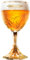 New Grimbergen Beer Chalice Glass 33cl Official Grimbergen Glass Perfect for drinking Glass, Rouge, Blonde, Double, Triple