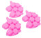 Vpqnee Lot de 3 moules à chocolat en silicone licorne de taille moyenne à 7 cavités pour la fabrication de gommes, bonbons, chocolat, glaçons, gelée, mousse, petit gâteau en forme de licorne