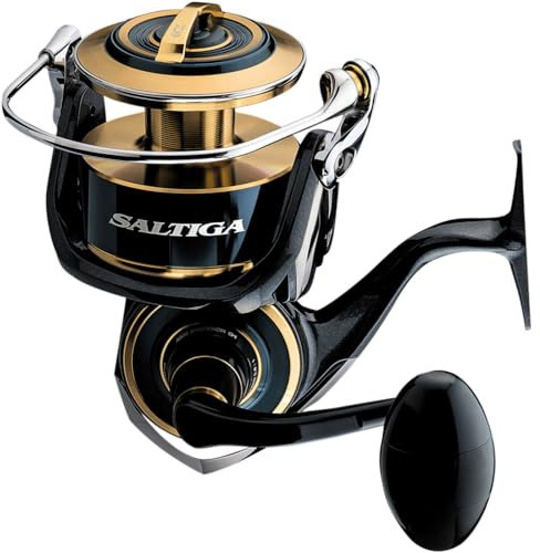 Daiwa 20 Saltiga (G) 14000-P - Spinnrolle Meeresrolle, Angelrolle für das Fischen im Salzwasser, Stationärrolle für das Spinnangeln an der Küste