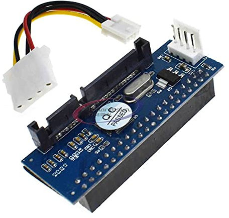 Reland Sun 39 Pin IDE a SATA Connettore SATA IDE Adattatore 3.5 HDD IDE/PATA Hard Disk Adattatore Convertitore Scheda con Cavo di Alimentazione Dati