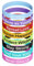 Solza Silikon-Armbänder – 8er-Pack motivierende Armbänder für Männer und Frauen – Silikon-Gummi mit inspirierenden Zitaten