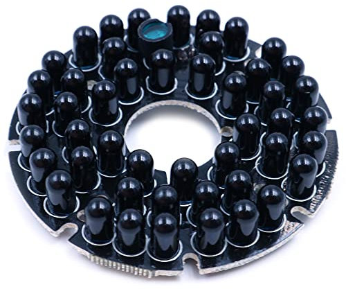 CENPEK IR Infrared LED Board 940nm 48pcs IR LEDs Invisible at night No exposure Light Board for IR Illuminator CCTV Accessories