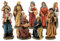 Holyart Set Krippenfiguren 9 Stück aus Harz, 15 cm