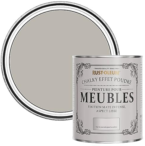 Rust-Oleum Grey Upcycled Furniture Paint in Chalky Finish - Gorthleck 750ml