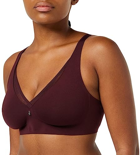 Triumph Women's True Shape Sensation Minimizer Bra,Claret, 34C