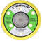 Orbital Random Holderm, kit de placas Swirl Killer, almohadilla de lijado de 5 pulgadas 5/16‑24 Hook and Loop Backing Plate Pulidor de lijadora neumática 12000rpm
