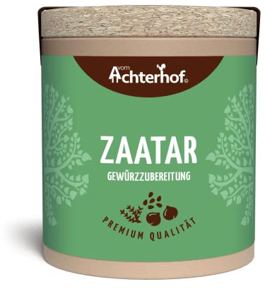 Zaatar Gewürzzubereitung 57g | aromatische Gewürzmischung aus Nordafrika und dem Orient | ideal für Fladenbrot | vom Achterhof