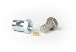 BGM Klemmnippel/Schraubnippel Set D=7x12,5mm 10 Stück kompatibel für Vespa PK XL2, Cosa, Special, Sprinter, SR, GS, T4 Kupplungszug/Schaltzug in Schaltraste