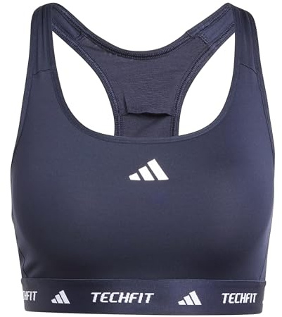adidas Women's Techfit Bra, Legend Ink F17, L