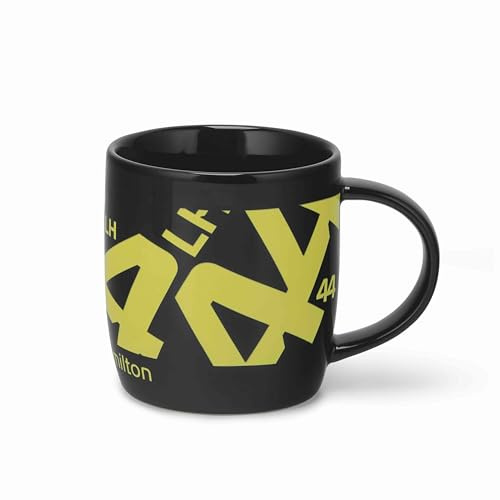 MERCEDES AMG PETRONAS F1 Lewis Hamilton Tasse - Neon - Größe: 350ML