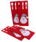 CIYODO 4 Stück Weihnachts Besteckbeutel Geschirrbeutel Beutel Geschirr Utensilienhalter Löffel Socken Besteckbeutel Weihnachtsgabel Abdeckung Besteck Weihnachts