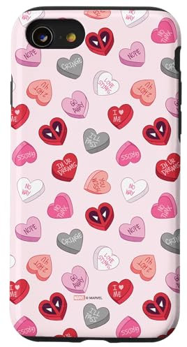 iPhone SE (2020) / 7 / 8 Marvel Valentine’s Day Anti-Love Deadpool Candy Hearts Case