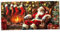 Christmas Garage Door Banner, Santa Garage Door Cover, Xmas Tree Holiday Garage Door Covers, Christmas Garage Door Decorations for Indoor, Outdoor, Party(8 x 7Ft)