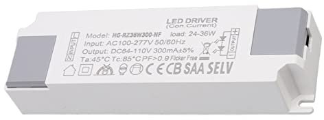 FTVOGUE LED -Stromversorgungsstecker für LED -Leuchten von 24 Bis 36 W weiß ab